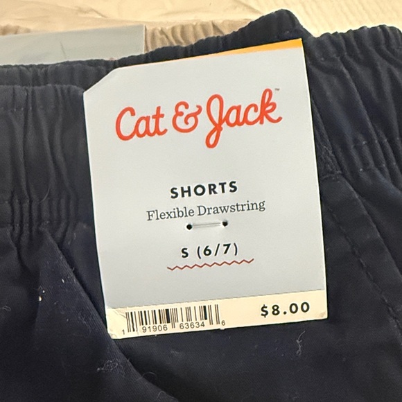 EIGHT PAIRS OF NWT Cat & Jack Kids Shorts - Assorted Colors - Size 6-7 - Picture 10 of 10